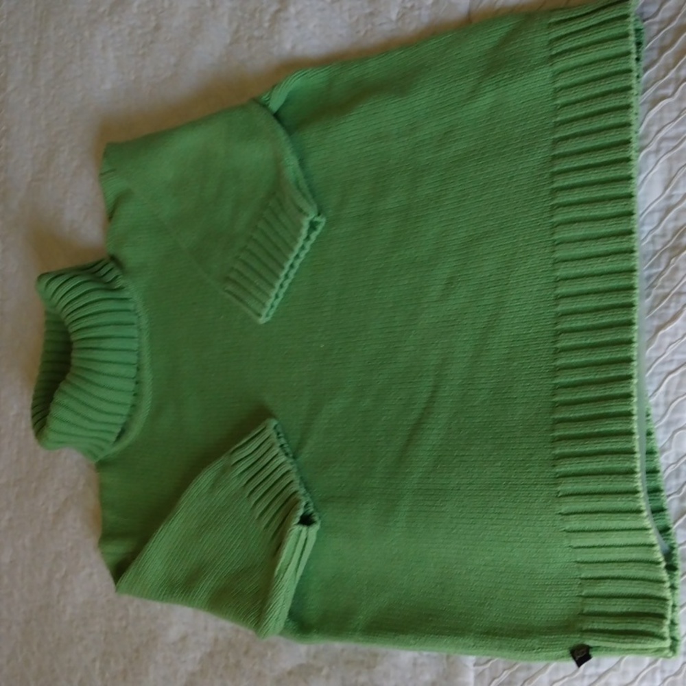 Lauren Ralph Lauren green short sleeve  turtle neck